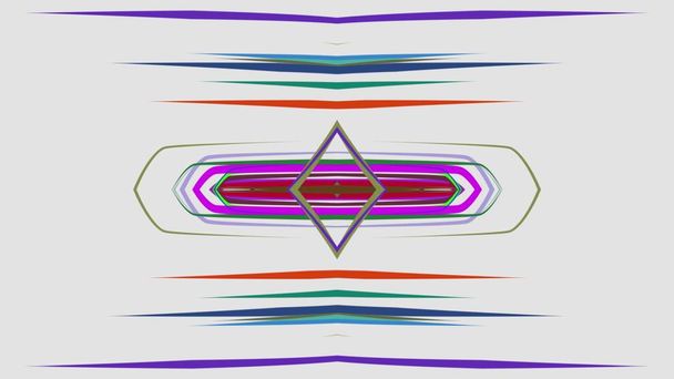 abstracto arco iris colores dibujado líneas elegantes rayas bandas hermoso ilustración fondo nuevo universal colorido alegre stock image
 - Foto, Imagen