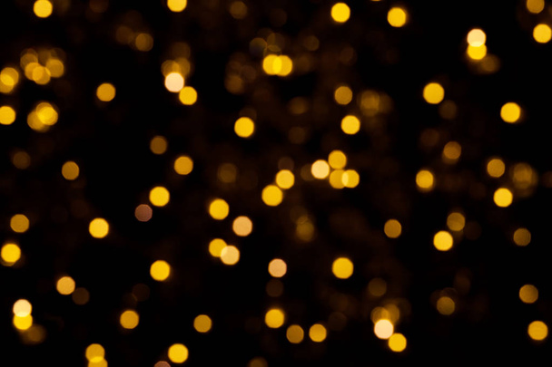 ρεαλιστική bokeh φώτα. όμορφα Χριστούγεννα φόντο.  - Φωτογραφία, εικόνα