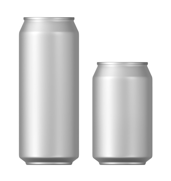beer cans on a white background - Photo, Image