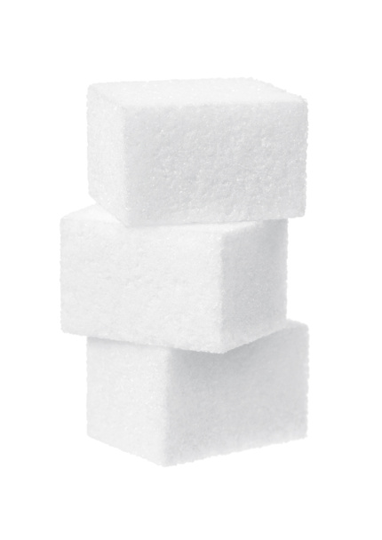 Beyaz arkaplanda şeker - Fotoğraf, Görsel