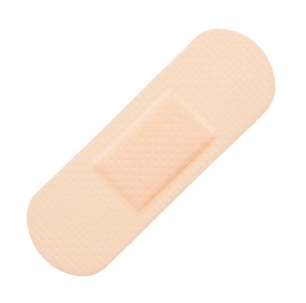 Adhesive bandage on a white background - Photo, Image