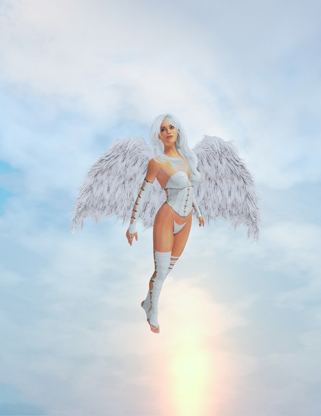 Angel flying
 - Фото, изображение