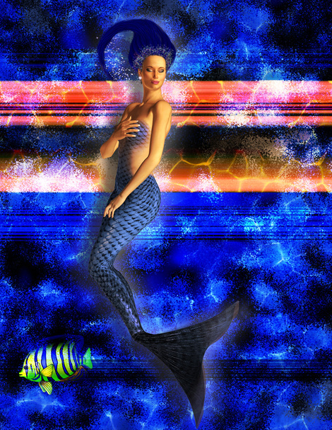 Nadar sirena
 - Foto, Imagen