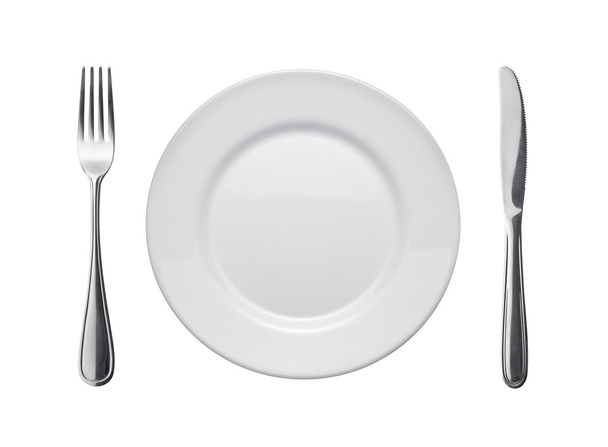 Dish and flatware - Foto, afbeelding