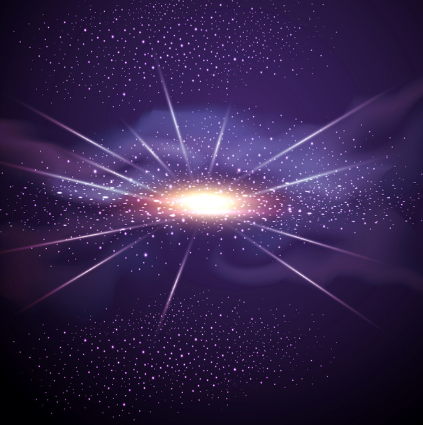 Abstract vector space background - Vector, Image