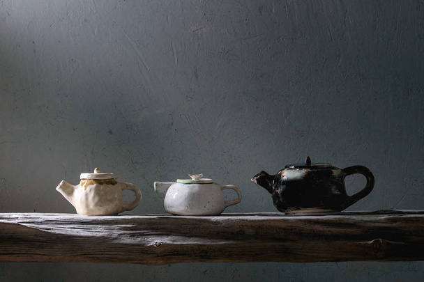 Craft ceramic teapots - Foto, Bild