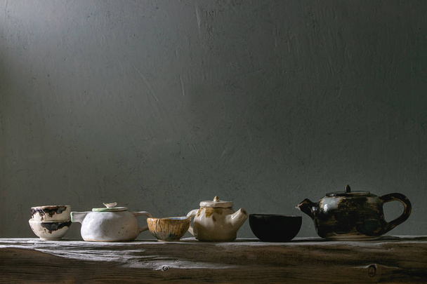 Craft ceramic teapots - Foto, afbeelding