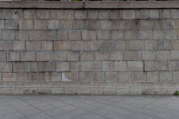 street wall background ,Industrial background, empty grunge urba - Photo, Image