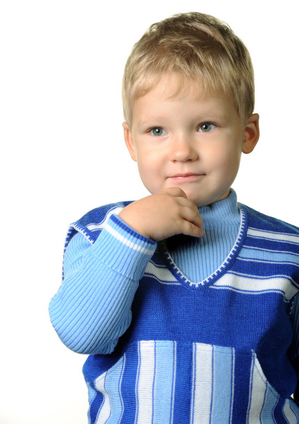 Portrait of the little boy - Foto, imagen