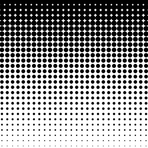 Halftone pattern. Gradient halftone dots background. Vector illustration. - Vector, Image