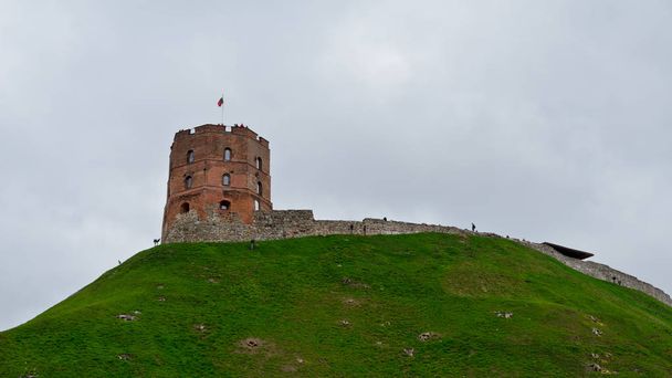 Vilnius, Lithuania - May 3, 2013: Gediminas Castle Tower - Fotografie, Obrázek