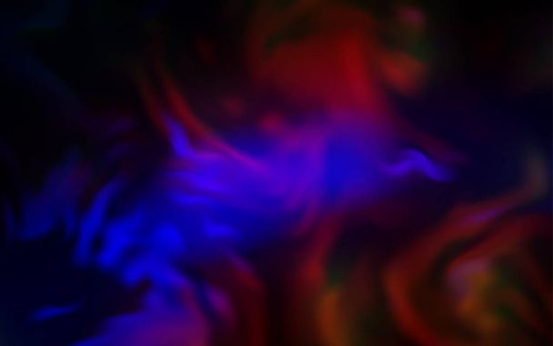 Dark Blue, Red vector abstract bright pattern. New colored illustration in blur style with gradient. New way of your design. - Vector, Image