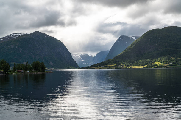 beautiful landscape view of Norway nature - Φωτογραφία, εικόνα
