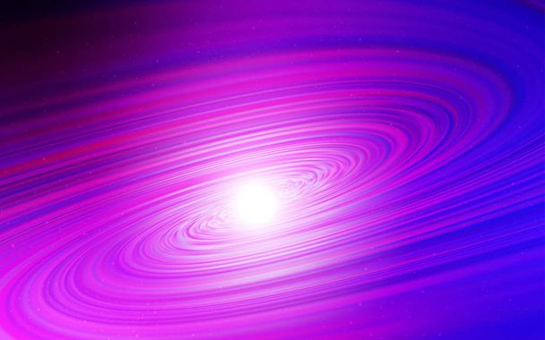 Rózsaszín, világos kék vector háttér a galaxisban a csillagok. - Vektor, kép