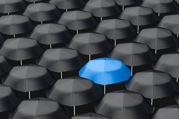 renderização 3d, o guarda-chuva com fundo branco
 - Foto, Imagem