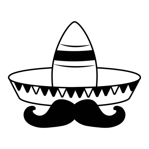 mexico cinco de mayo - Вектор, зображення