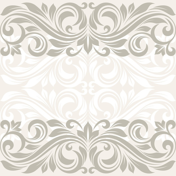 Floral border. Abstract flower beckground. - Vector, Image