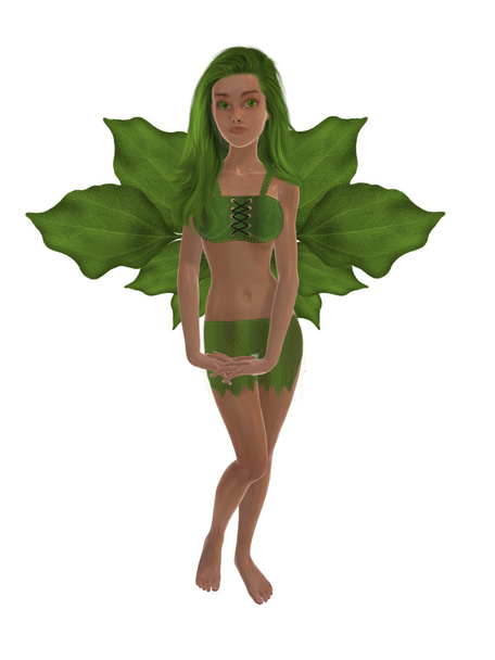 Маленька фея зелений
 - Фото, зображення