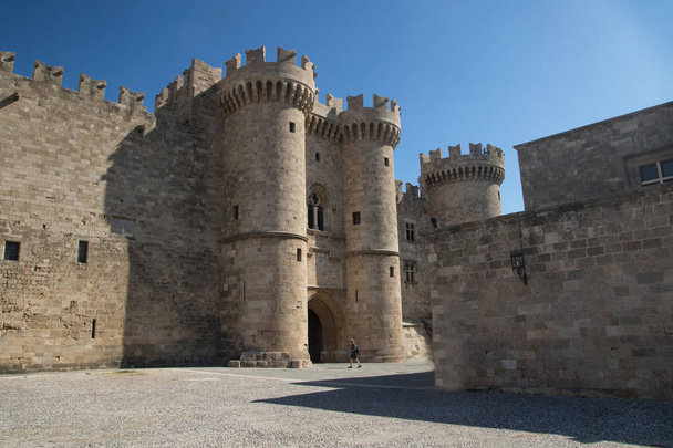 Palácio do grande mestre dos cavaleiros de Rodes - Foto, Imagem