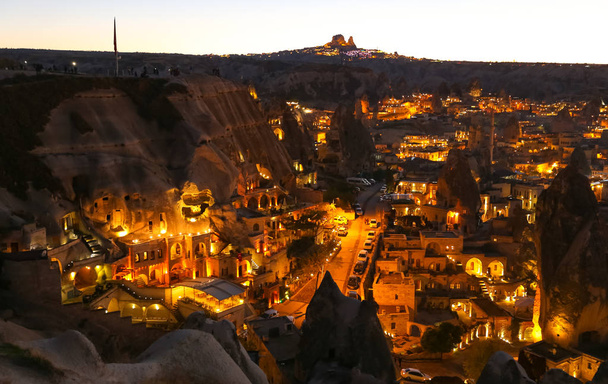 Goreme Town in Cappadocia, Nevsehir, Turkey - Fotografie, Obrázek