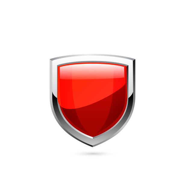 Red shield - Foto, afbeelding