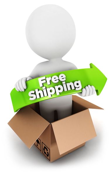 3d white free shipping - Photo, Image