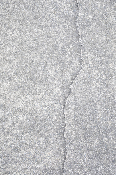 Lehký šedý agregát s trhlinou - Fotografie, Obrázek