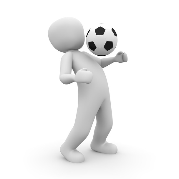 Jugador de fútbol
 - Foto, imagen