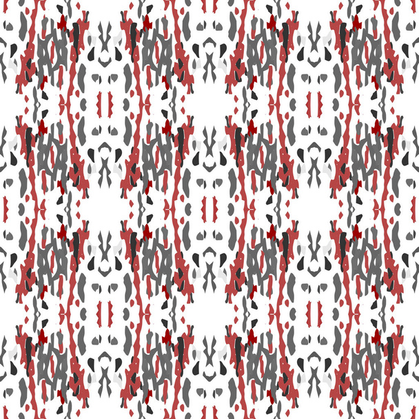 ikat seamless geometric pattern shibori - Vector, Imagen
