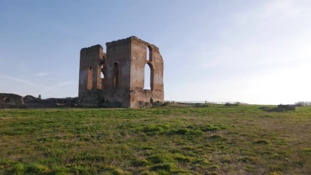 Villa van de oude Romeinse villa Quintilii in Rome, Italië - Video