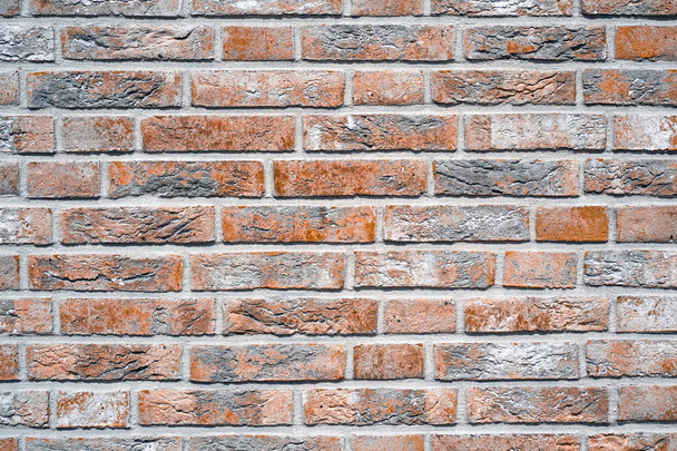 red brick wall background - Фото, зображення