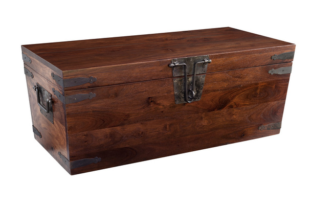 Wooden chest closed - Photo, Image