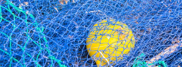 Endüstriyel Balıkçılık Ekipmanları Fishnets ve Balıkçılık Hatları yalan - Fotoğraf, Görsel