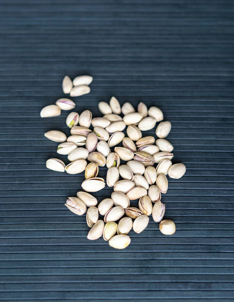 Healthy food  for background image close up pistachios nuts. Texture Nuts on top view mock up pistachio - Фото, зображення