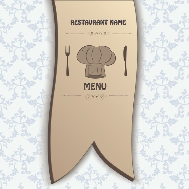 etykiecie menu restauracji - Wektor, obraz