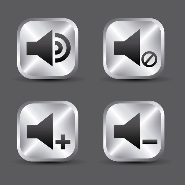 sound icons - Vector, Image