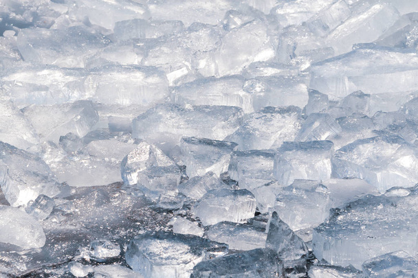Pile of ice. - Foto, Imagen
