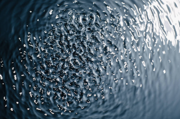 The texture of water under the influence of vibration in 528 hertz - Photo, Image