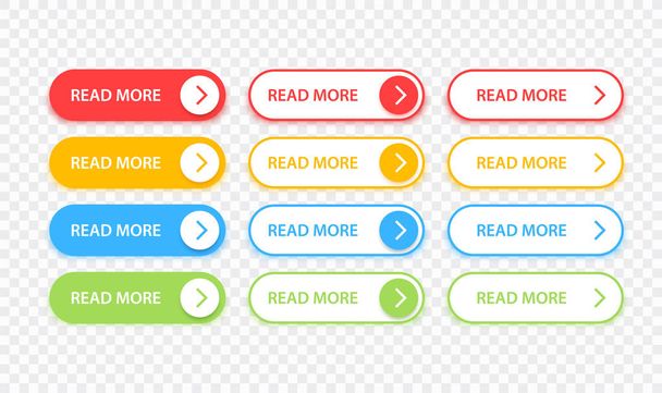 Big collection buttons Read More. Different colorful button set. Web icons. Vector illustration. - Vecteur, image