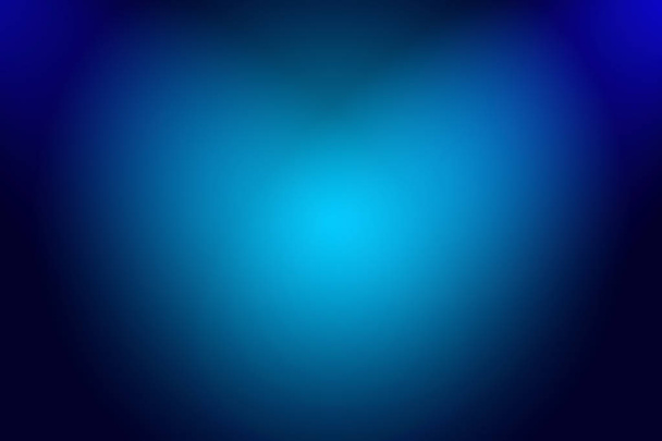 Absztrakt luxus gradiens kék háttér. Sima sötétkék fekete matrica Studio Banner. - Fotó, kép