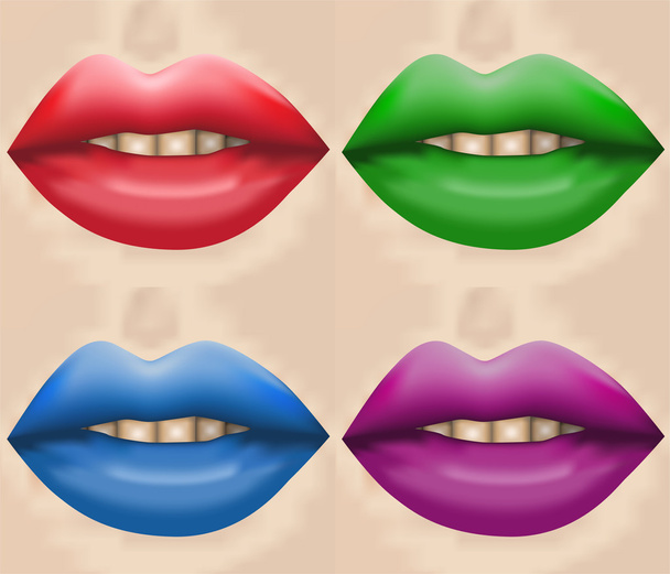 Большие губы женщины
 - Фото, изображение