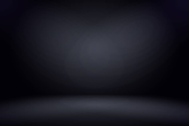 Abstrakte Luxus-Unschärfe Graue Farbverlauf, als Hintergrund Studio Wand für die Anzeige Ihrer Produkte verwendet. - Foto, Bild