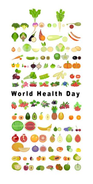 World health day banner. - Vector, Image