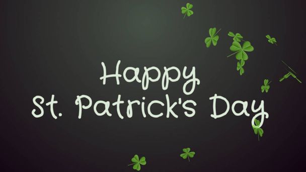 Happy Saint Patricks Day - greeting card, wishes - Foto, afbeelding