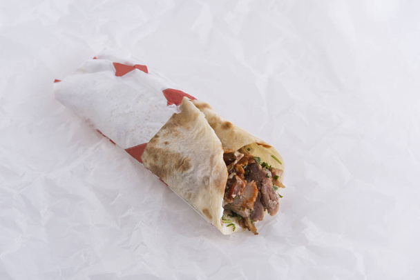 Shawarma sandwich, Doner Kebab,gyros - Valokuva, kuva