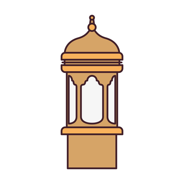 ramadan kareem linterna aislado icono
 - Vector, Imagen