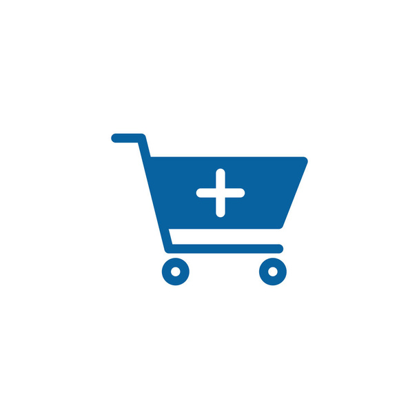 Μοναδικό μοντέρνο καλάθι αγορών εικονίδιο λογότυπο Design πρότυπο ηλεκτρονικό εμπόριο κατάστημα Shopping επιχειρηματική εταιρεία Διαδικτύου με υψηλή εμφάνιση - Διάνυσμα, εικόνα