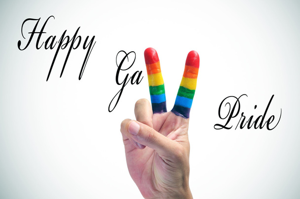 feliz gay orgulho
 - Foto, Imagem