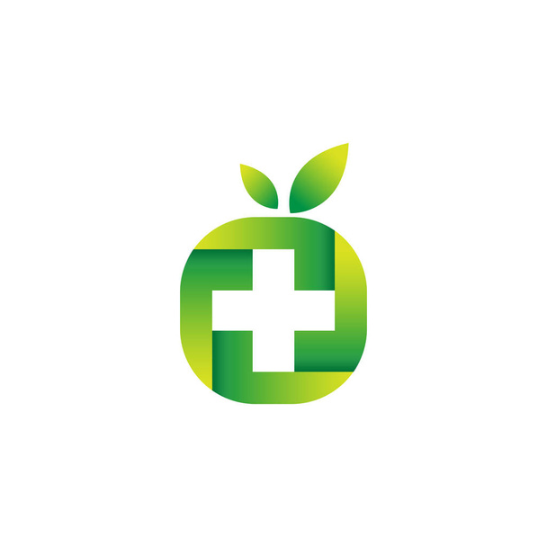 Medische Kruis en Gezondheid Apotheek Logo Vector Model - Vector, afbeelding