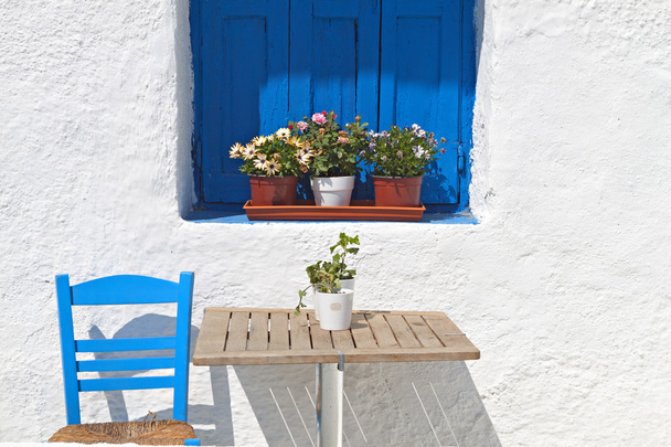 tradycyjny dom grecki - Zdjęcie, obraz
